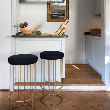 Cage bar stool by Il Bronzetto - view 2