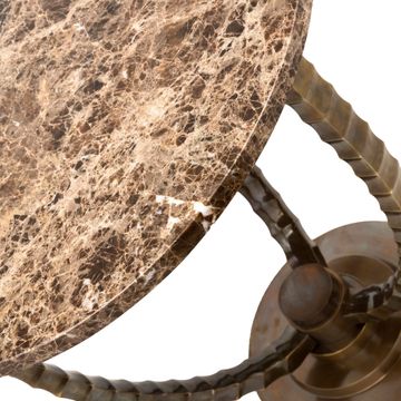 Horn side table by Il Bronzetto - view 2