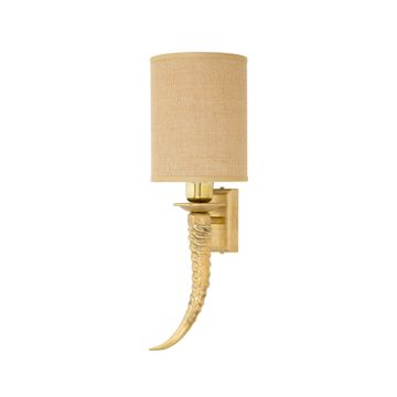 Horn wall light by Il Bronzetto - view 2