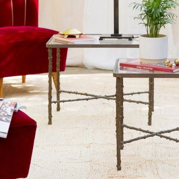 Rosa canina rectangular table by Il Bronzetto - view 2