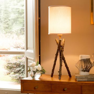 Rosa canina - table lamp by Il Bronzetto - view 2