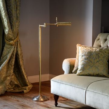 Studio Zeno adjustable floor lamp by Il Bronzetto - view 3