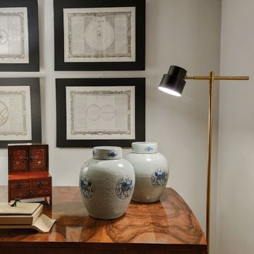 Satellite stand floor lamp by Il Bronzetto - view 2