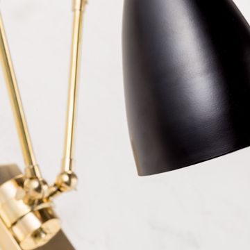 Wormhole double - wall light with two jointed arm by Il Bronzetto - view 2