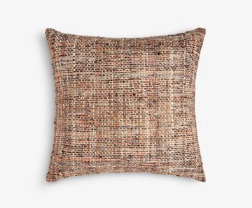 Large Square Brown/Black Cushion by Tetrad