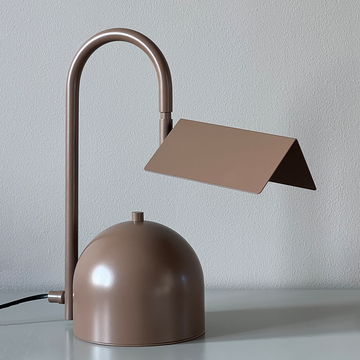 Angol Chunky Table Lamp, Brown by Calixter - view 4