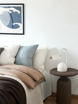 Angol Chunky Table Lamp, Beige by Calixter - view 3