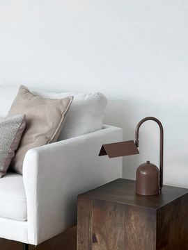Angol Slim Table lamp, Brown by Calixter - view 2