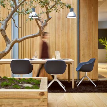 Chaise de réunion Kuskoa Bi by ALKI - view 2