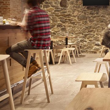 Tabouret haut Heldu by ALKI - view 2