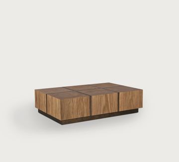 Tacto Guanacaste Rectangular Coffee Table by Taracea
