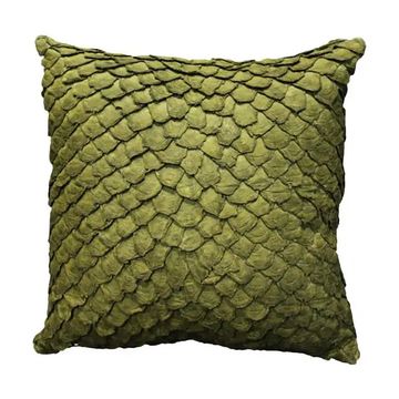Luxury Handcrafted Piracucu Pillow - Large Size by Jover+Valls - view 6