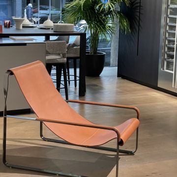 Wanderlust Chaise Longue Handcrafted in Leather & Metal by Jover+Valls - view 8