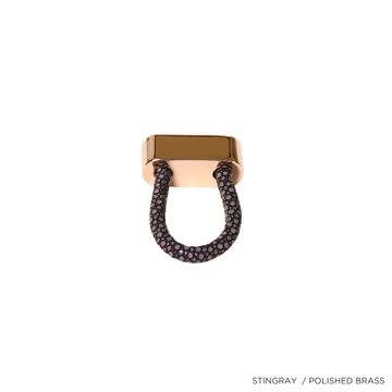 Ávila - Exotic Skins & Metal Detail Bespoke Pull Handles by Jover+Valls - view 6