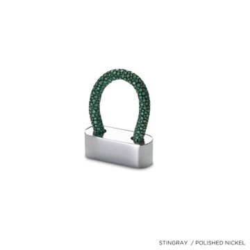 Ávila - Exotic Skins & Metal Detail Bespoke Pull Handles by Jover+Valls - view 4
