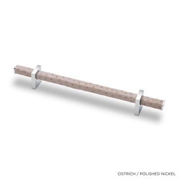 Sevilla - Handcrafted Pull Handle with Exotic Skins & Metal Details by Jover+Valls - view 3