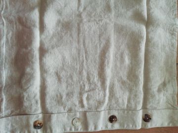 linen pillowcase with peonies by LA FABBRICA DEL LINO - view 2