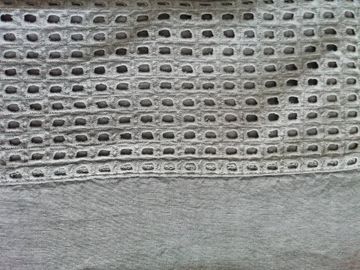 Pillowcase with square embroidery * available while stocks last by LA FABBRICA DEL LINO - view 5