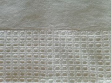 Pillowcase with square embroidery * available while stocks last by LA FABBRICA DEL LINO - view 9
