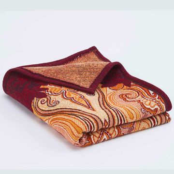 Plaid Persian design by LA FABBRICA DEL LINO - view 4