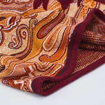 Plaid Persian design by LA FABBRICA DEL LINO - view 3
