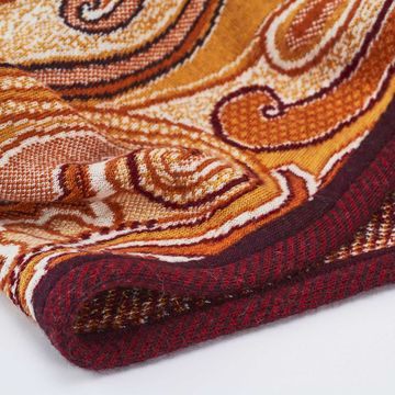 Plaid Persian design by LA FABBRICA DEL LINO - view 5