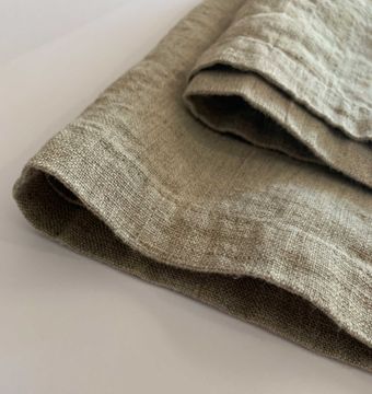 Set of 4 napkins * while stocks last by LA FABBRICA DEL LINO - view 9