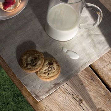 Stain-resistant 4-6 seater tablecloth Pepper and salt * while supplies last by LA FABBRICA DEL LINO - view 4