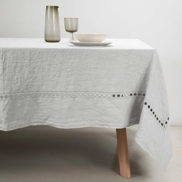 A'jour embroidery tablecloth by LA FABBRICA DEL LINO - view 5