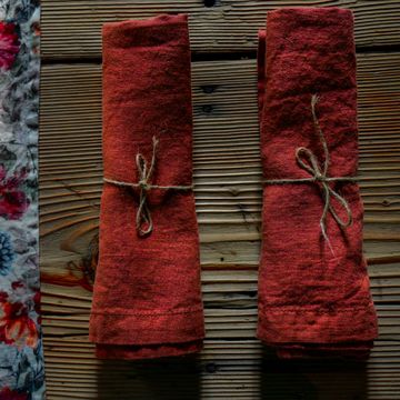 Set of 6 napkins by LA FABBRICA DEL LINO - view 8