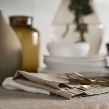 Square tablecloth Borders&Frames by LA FABBRICA DEL LINO - view 2