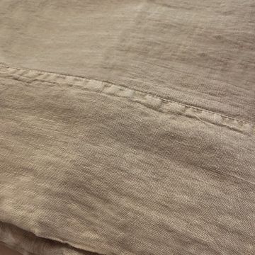 Square tablecloth with border * while supplies last by LA FABBRICA DEL LINO - view 2