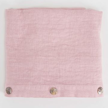 Modular runner with buttons and buttonholes by LA FABBRICA DEL LINO - view 5