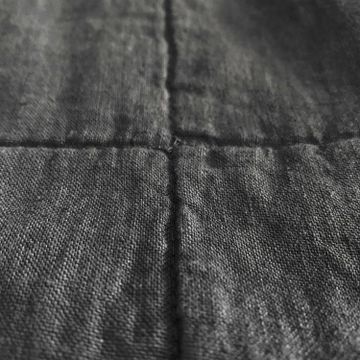 Checked quilt * while stocks last by LA FABBRICA DEL LINO - view 6