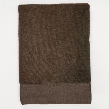 Terry shower towel with linen edges * while stocks last by LA FABBRICA DEL LINO - view 9