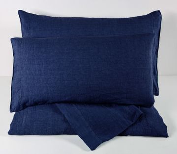 Double bed sheet and pillowcase set by LA FABBRICA DEL LINO - view 8