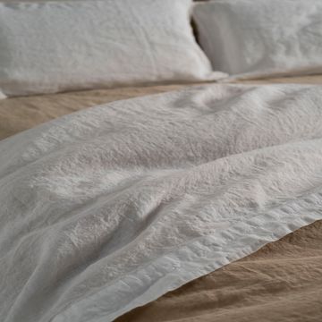 Double bed sheet and pillowcase set by LA FABBRICA DEL LINO - view 5