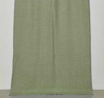 Curtain with A'jour embroidery, drawstring trim * while stocks last by LA FABBRICA DEL LINO - view 3