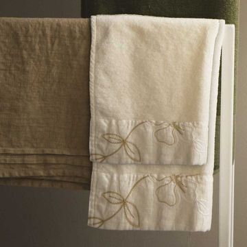 Narciso terry face and guest towel set by LA FABBRICA DEL LINO - view 3
