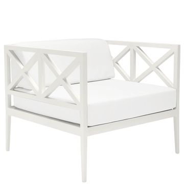 AZIMUTH CROSS LOUNGE CHAIR by JANUS et Cie - view 2