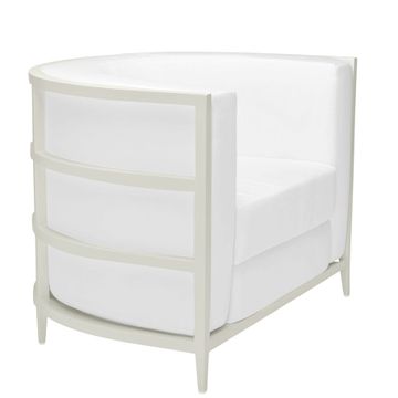 AZIMUTH LINEAR CLUB CHAIR by JANUS et Cie - view 2