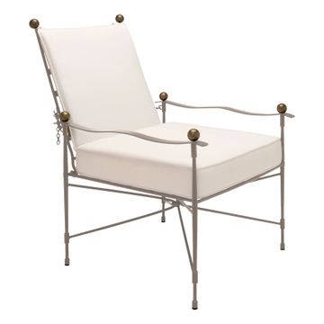 AMALFI ADJUSTABLE CHAIN BACK LOUNGE CHAIR by JANUS et Cie - view 3