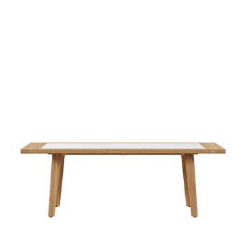 ARES STONE TOP DINING TABLE RECTANGLE 220 by JANUS et Cie - view 2