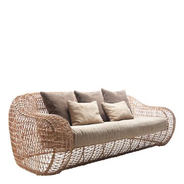 BALOU Indoor SOFA 3 SEAT INTERIOR by JANUS et Cie - view 2