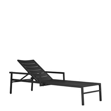 DUO STACKABLE CHAISE LOUNGE WITH ARMS by JANUS et Cie - view 2