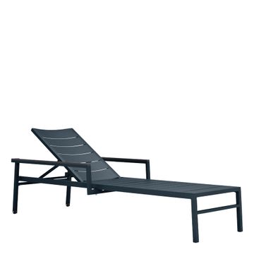 DUO STACKABLE CHAISE LOUNGE WITH ARMS by JANUS et Cie - view 3