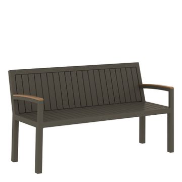 KOKO II BENCH WITH ARMS 152 by JANUS et Cie - view 3