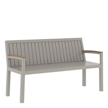 KOKO II BENCH WITH ARMS 152 by JANUS et Cie - view 4