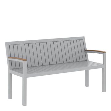 KOKO II BENCH WITH ARMS 152 by JANUS et Cie - view 2