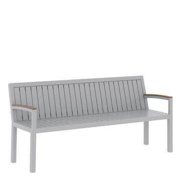 KOKO II BENCH WITH ARMS 182 by JANUS et Cie - view 2